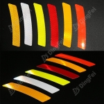 Reflective Sticker For Vehicle - Custom Logo Reflector Bicycle Cycle Bike Motorcycle Tyre Car Door Reflective Sticker